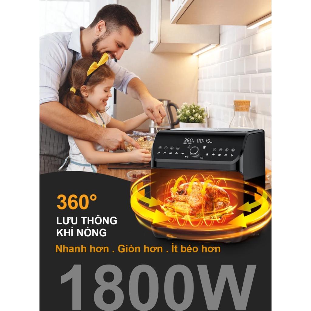 HÀNG CHÍNH HÃNG- NỒI CHIÊN KHÔNG DẦU KALITE KL 1200 - MADE IN CHINA - TẶNG KÈM QUÀ