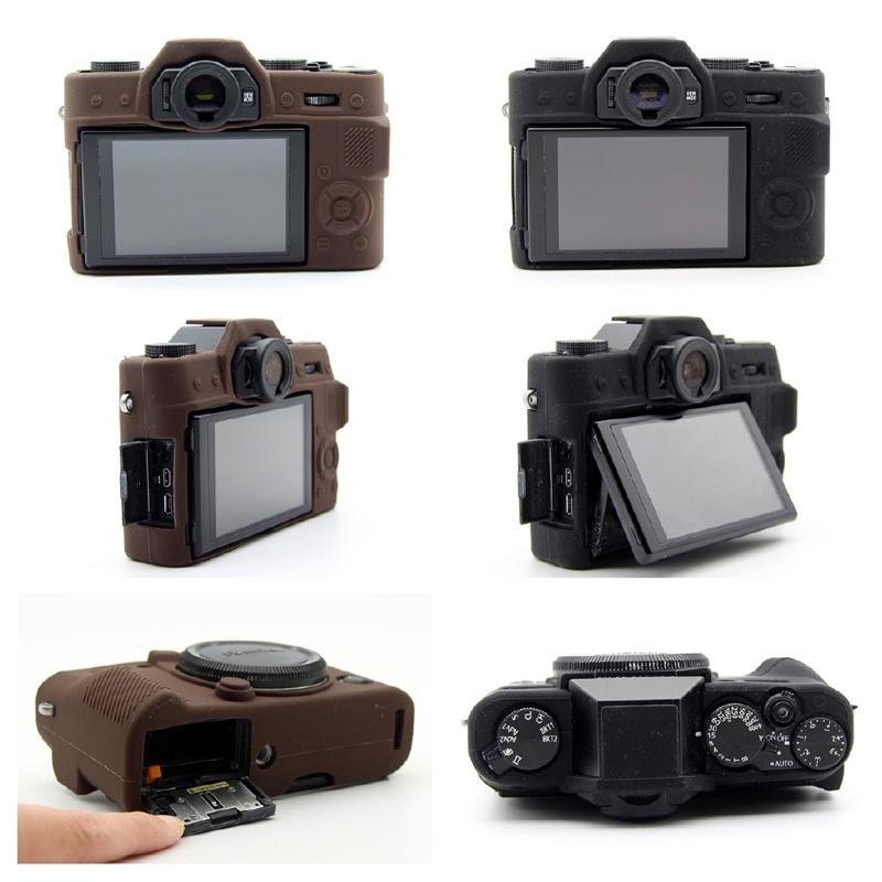 TA Camera: Vỏ cao su - Cover máy ảnh Fujifilm XT10/XT20 (màu đen/màu coffee)