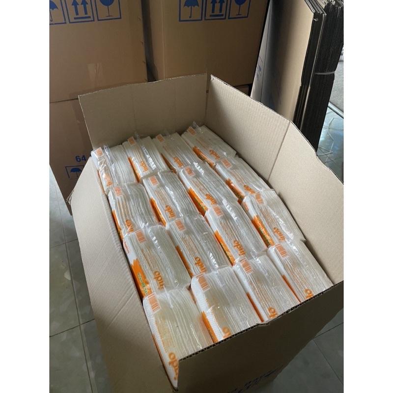 COMBO 30 gói Khăn giấy ăn Indo trắng mịn 60 tờ 33 cm x 33 cm - HTpaper