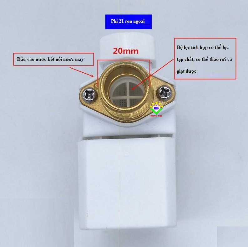 Van Điện Từ điều khiển đóng mở Lưu Lượng Nước DC12V Thường Đóng