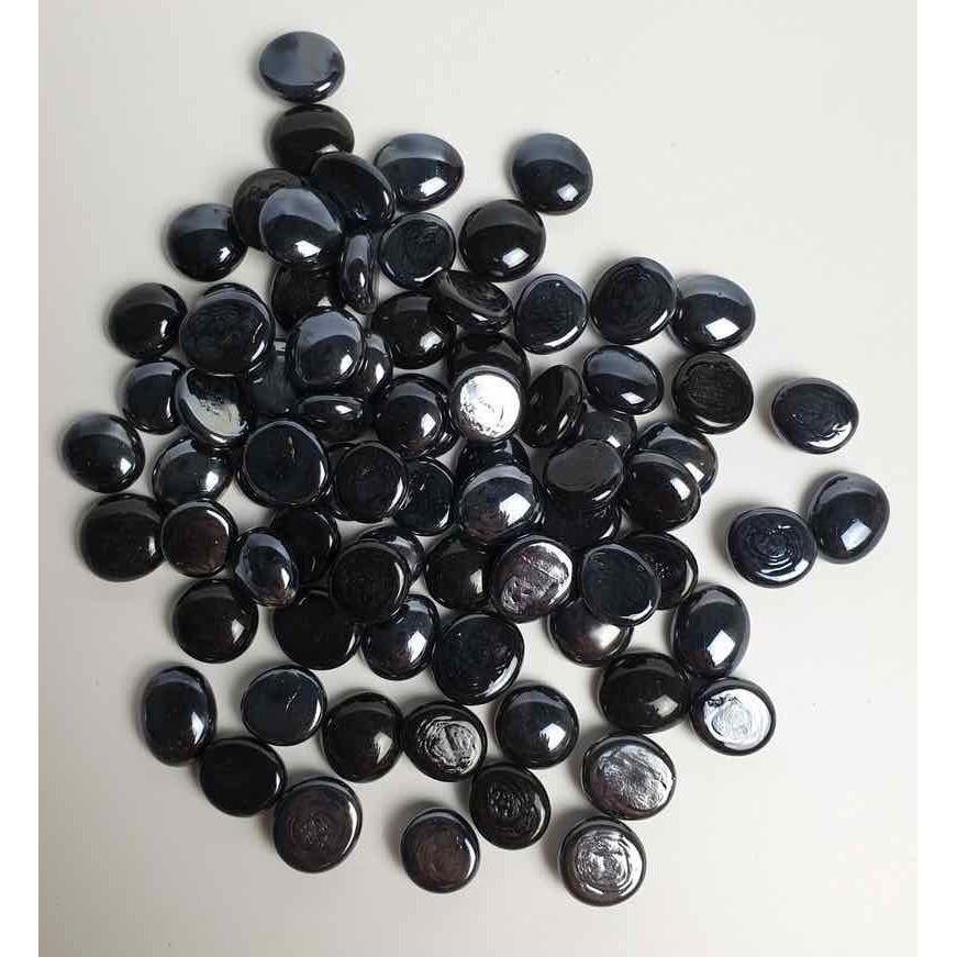 Sỏi Đen Bóng Trang Trí Bể Cá Chậu Cây túi 350g - HÀNG CÔNG TY
