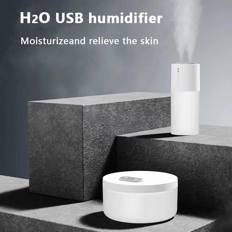 1.0L Dung Lượng Lớn Máy Tạo Độ Ẩm Không Khí Kép Phun 2200MAh Sạc USB Không Dây Siêu Âm Nồi Cơm Điện Từ Hương Thơm Khuếch Tán Ánh Sáng Phun Sương Tạo Ẩm Hình Ếch Con