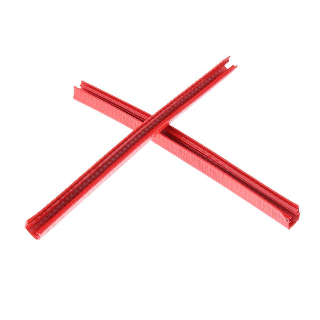 3 Pairs Rubber Skateboard Deck Nose Protection Strip Longboard Tail Guard