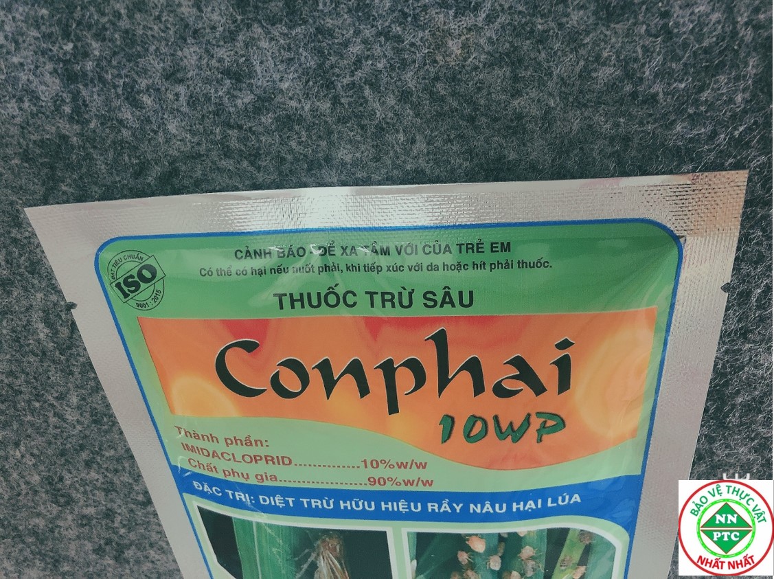 THUỐC TRỪ SÂU Conphai 10WP DẸP TAN RẦY NÂU HẠI LÚA - 100 g