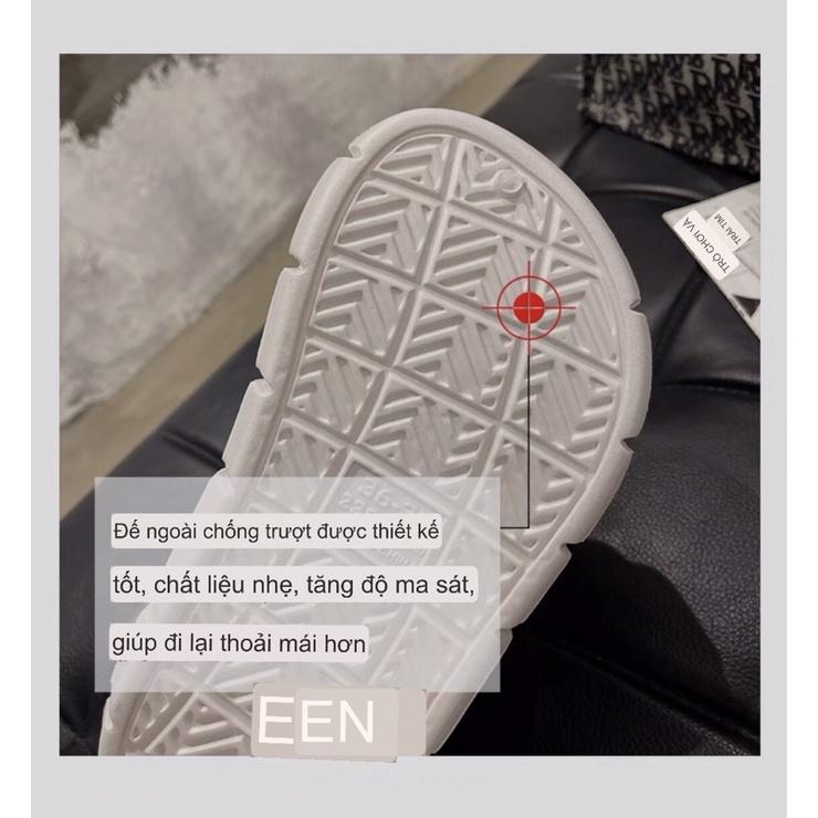 DÉP BÁNH MÌ NỮ ĐẾ CAO 6-7CM, KÈM STICKER HOT TREND STICK HÌNH NGƯỜI MẢRIO 3d