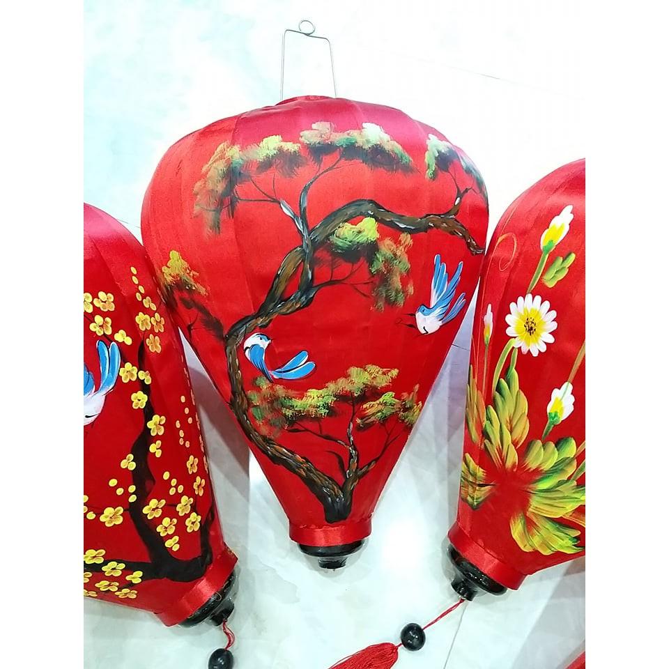 Bộ đèn Lồng Hội An 4 cây tứ quí