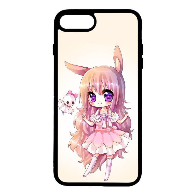 Ốp lưng dành cho Iphone 8 Plus Ani Tai Thỏ - Hàng Chính Hãng