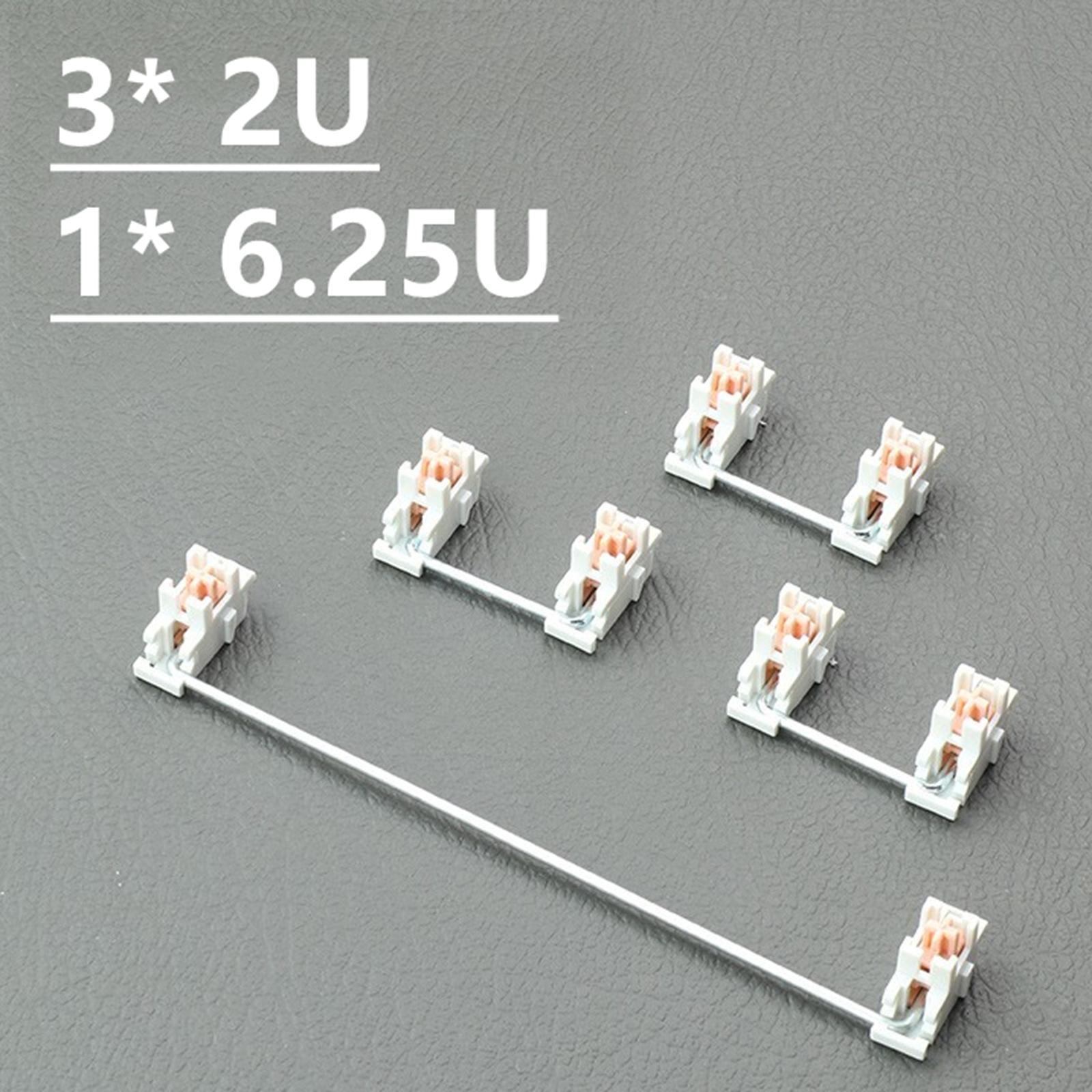 2U 6.25U Plate Mounted Stabilizers Customized Keyboard DIY Accessories for Mechanical Keyboard