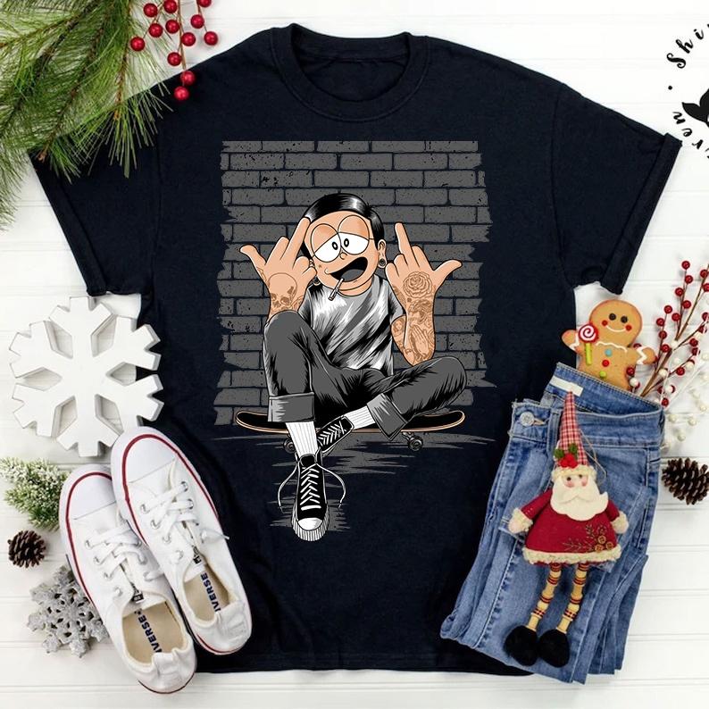Áo Thun Hình Nobita Cho Nam Cực Chất, Áo Phông Nam Hình Nobita Phong Cách Ulzzang MINA SHOP.