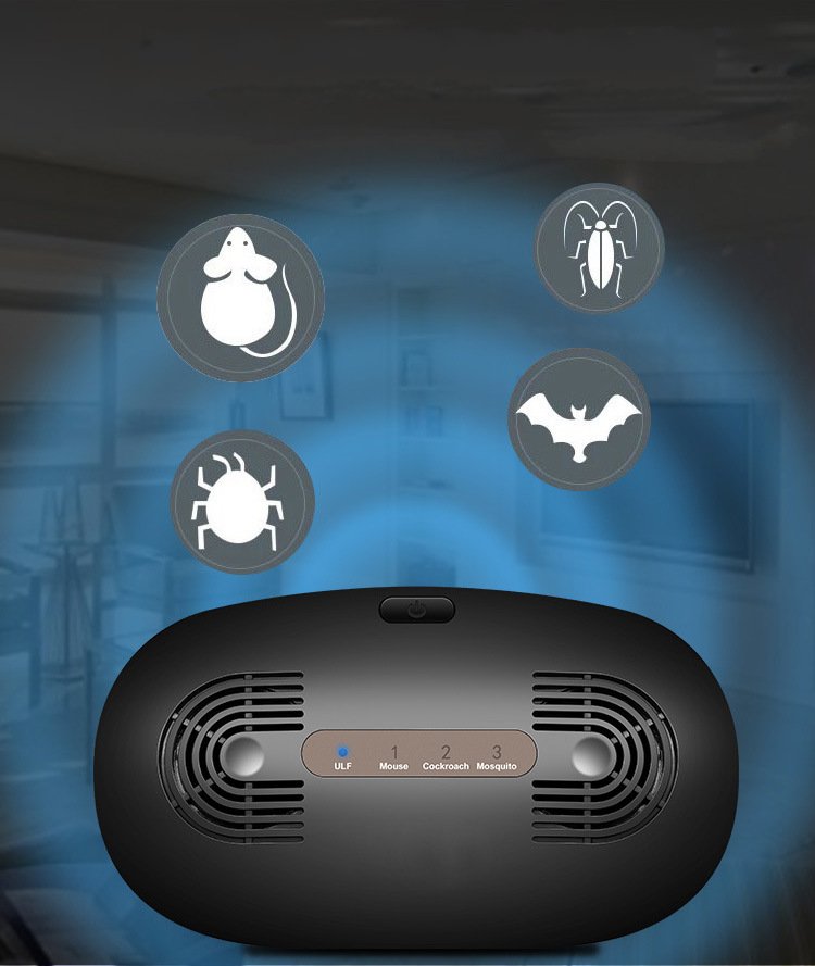 Máy Đuổi Chuột Côn Trùng Muỗi dải tần số cao ULF Techlogy Home 4.0