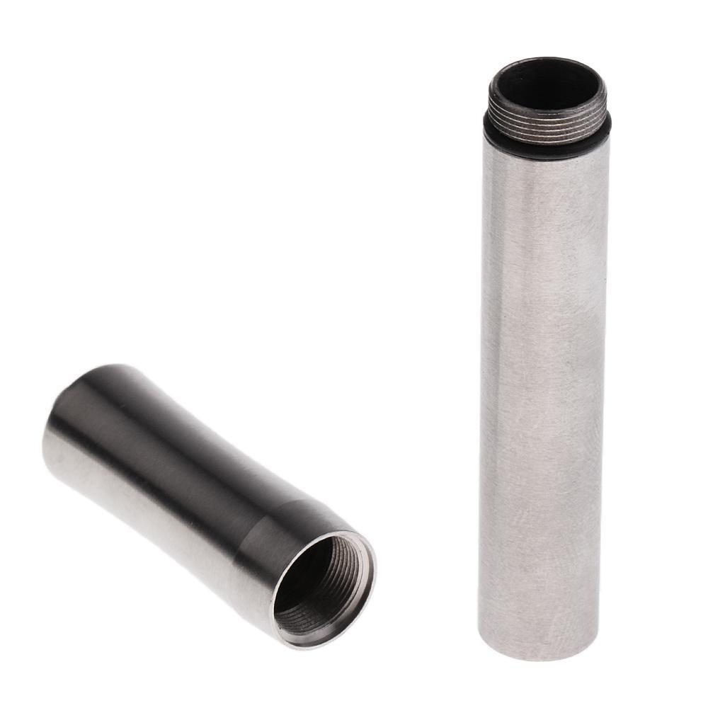 Stainless Steel Pocket Toothpick Holder Case Ear Pick Container Box Camping Hiking Tools