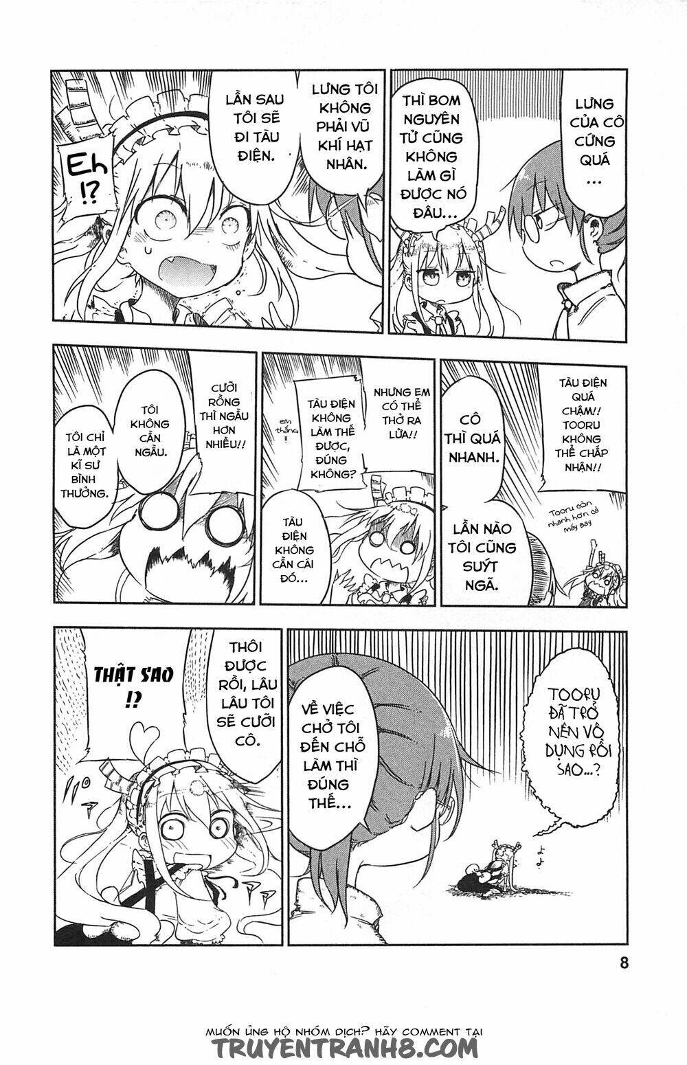 con rồng hầu gái chapter 1 7