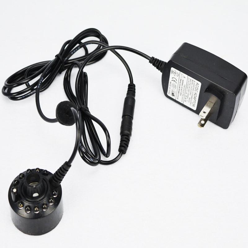 ATWFS Siêu Âm Phun Sương Tạo 24V Máy Xông Khí Dung Atomizer Đầu Phun Sương Tạo Ẩm Hình Ếch Con Hương Thơm Đèn 12 Đèn Cho Máy Phun Sương Tạo Ẩm Khuếch Tán Tinh Dầu Phun Sương Tạo