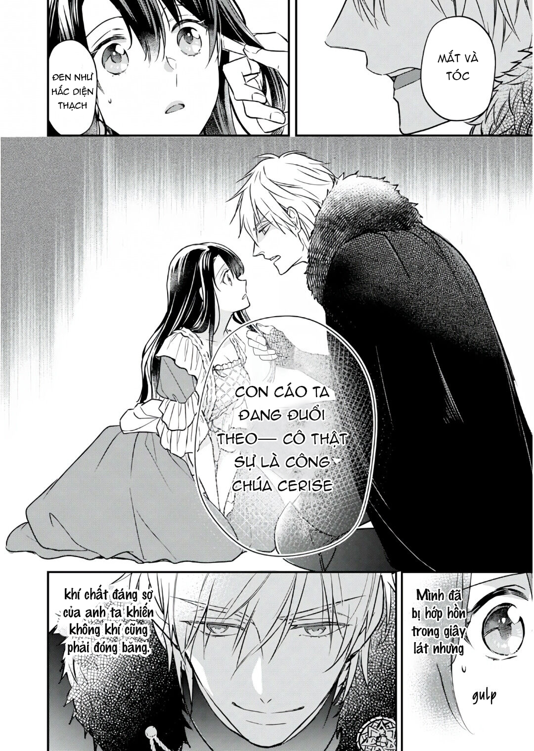 xuyên vào thế giới khác, trở thành thế thân cho công chúa rồi bị bạo chúa mang đi chapter 1.3 4