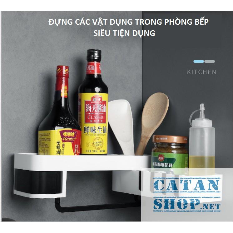 Kệ để đồ nhà tắm xoay 180 2 tầng sang trọng, kệ để đồ gia đình xoay siêu chắc chắn, tiện dụng GD236-KNTXoay