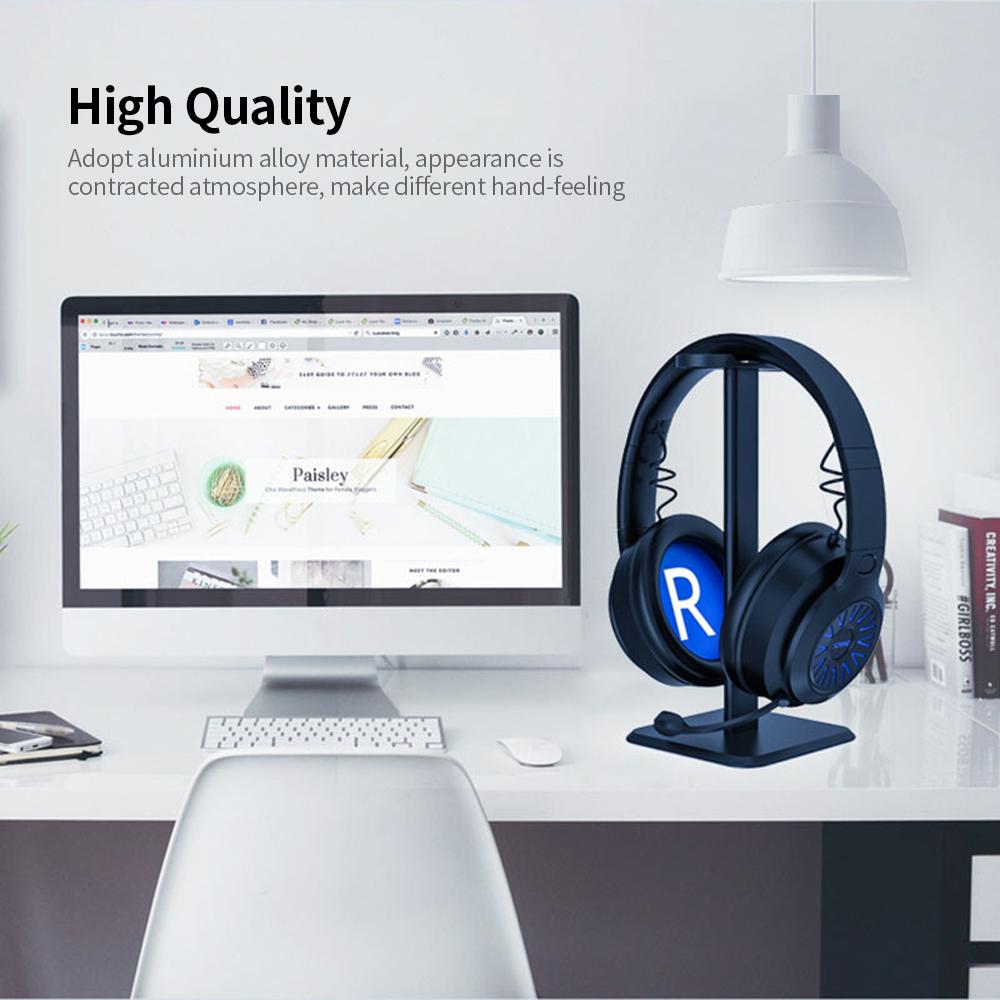Giá đỡ tai nghe bằng nhôm có thể tháo rời Universal Aluminum Headphone Holder