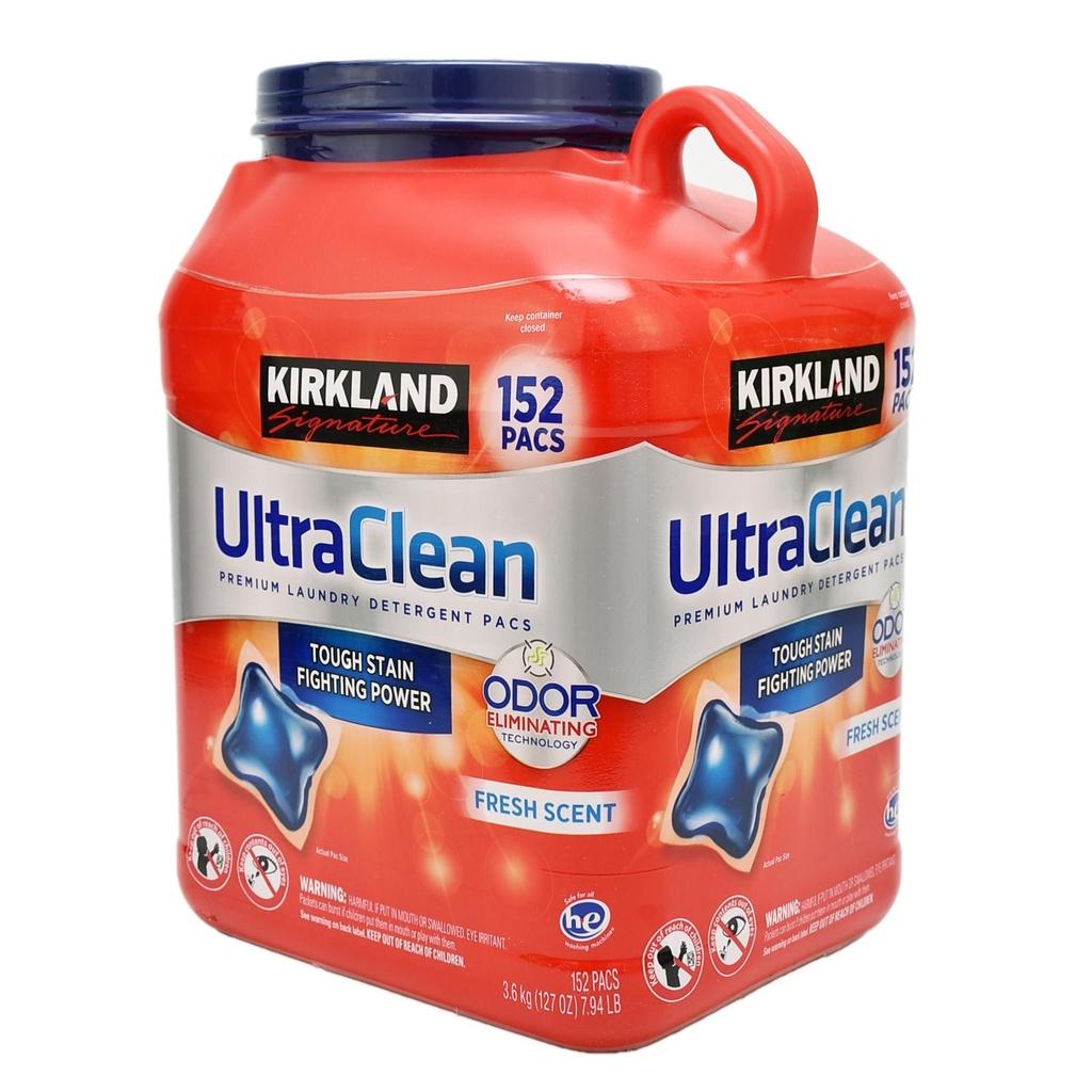 Viên giặt quần áo Kirkland Signature Ultra Clean 152 Pacs