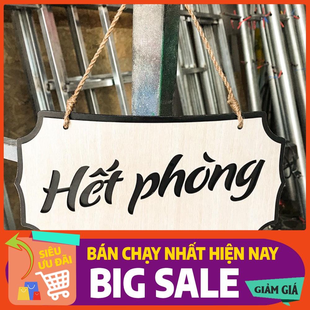Bảng treo hết phòng bằng gỗ cho nhà nghỉ, khách sạn, quá karaoke