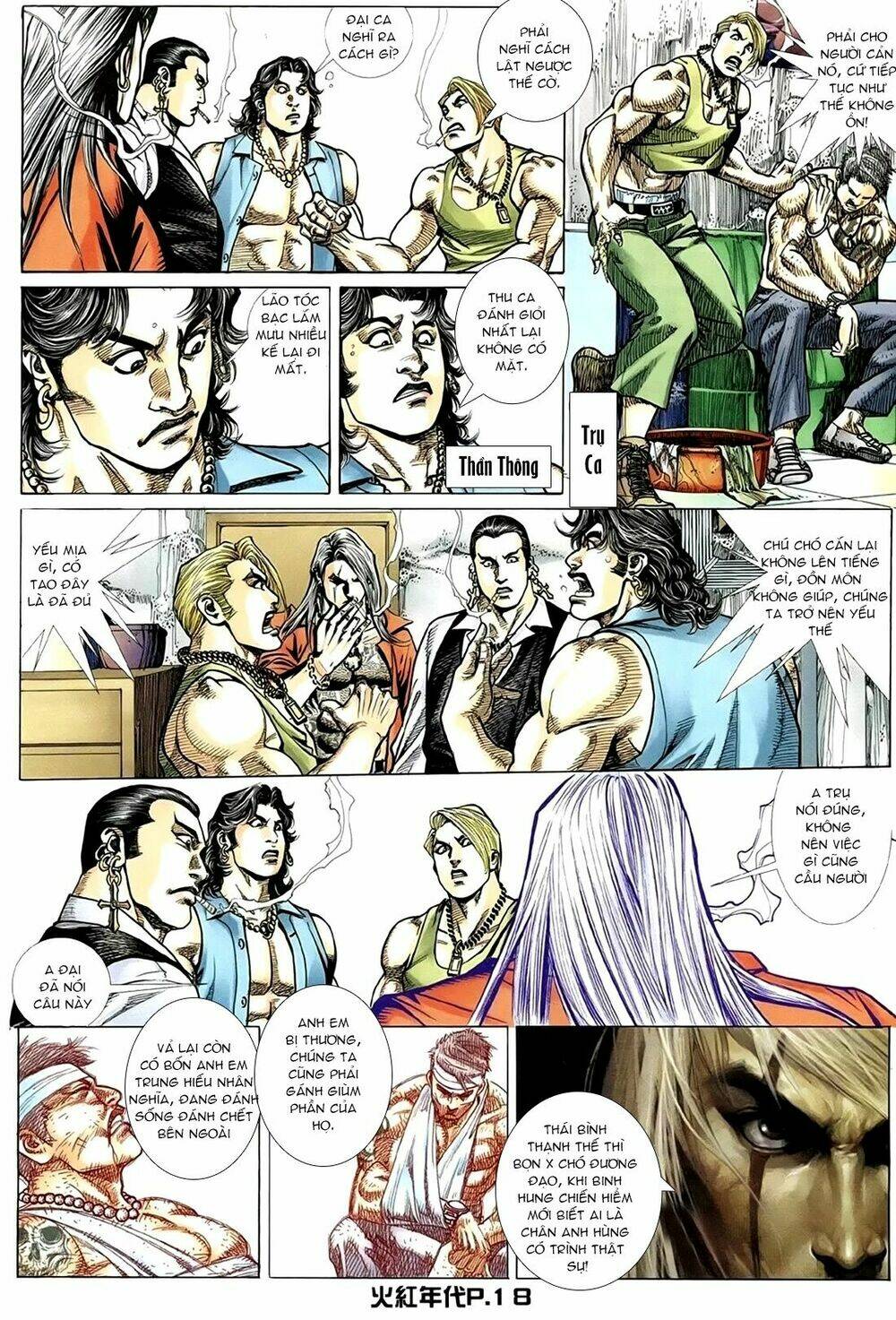 hỏa hồng niên đại hắc cốt đường chapter 157 14