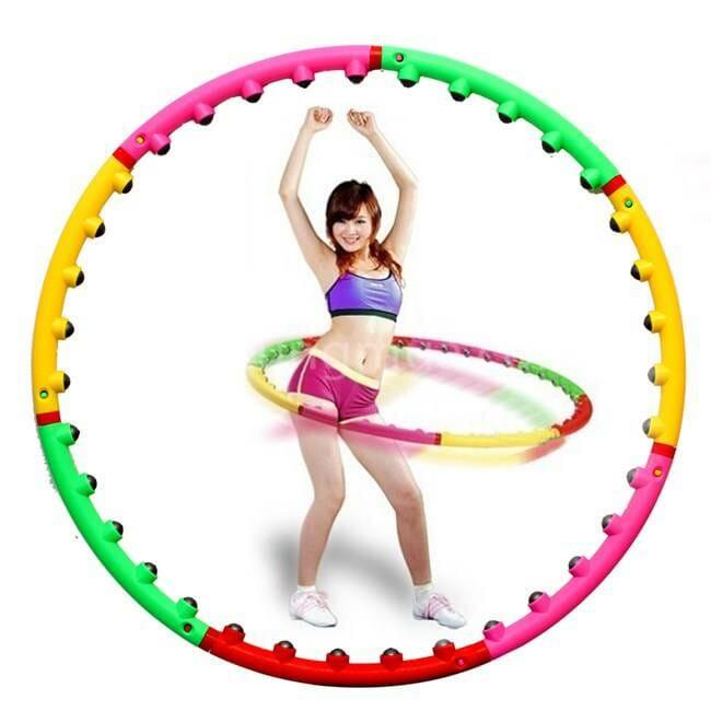 VÒNG LẮC HOẠT TÍNH MASSAGE GIẢM EO HULA HOOP