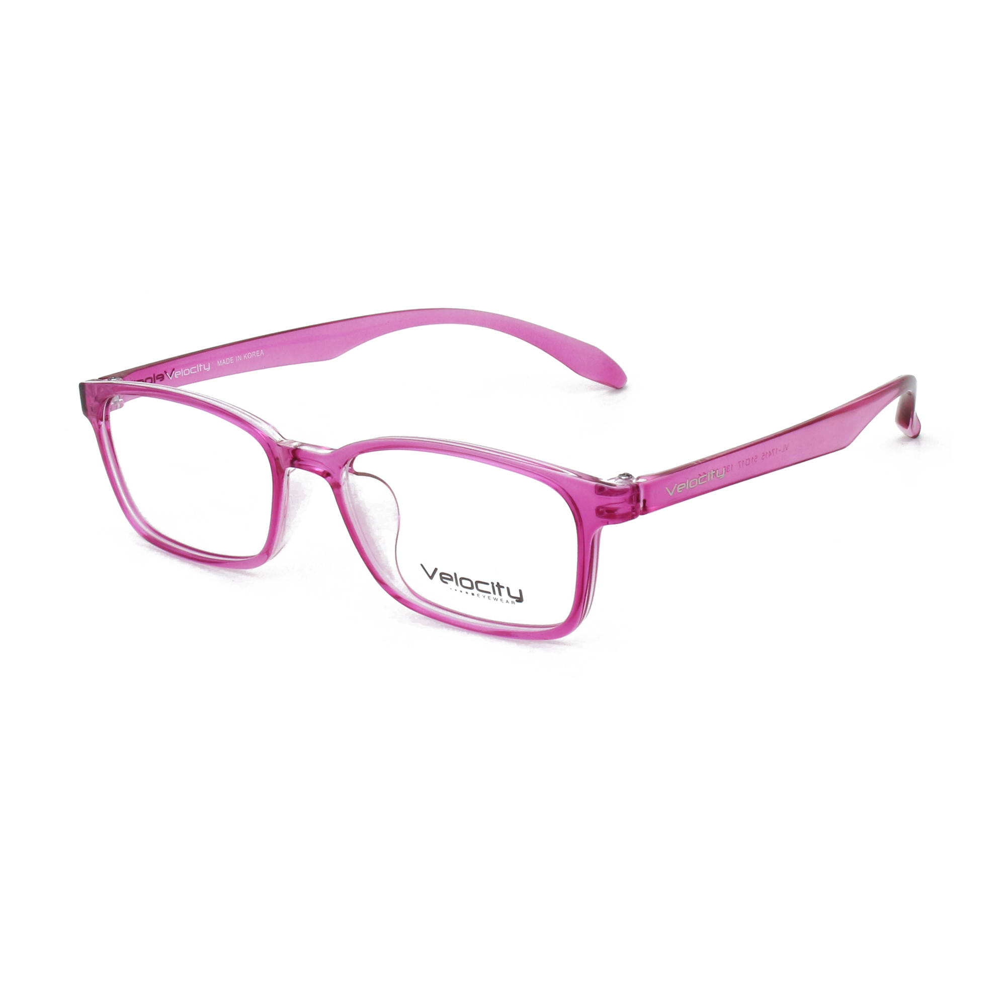 Gọng kính unisex nhựa TR90 thời trang VELOCITY VL17415