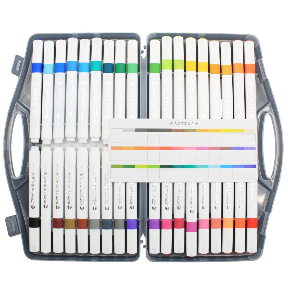 Hộp 36 Bút Lông Màu Acrylic Spider-Man - Ume A60028-A2X