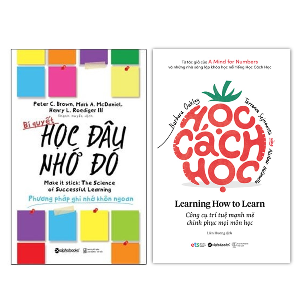 Combo Sách Kỹ Năng Ghi Nhớ: Học Cách Học + Bí Quyết Học Đâu Nhớ Đó