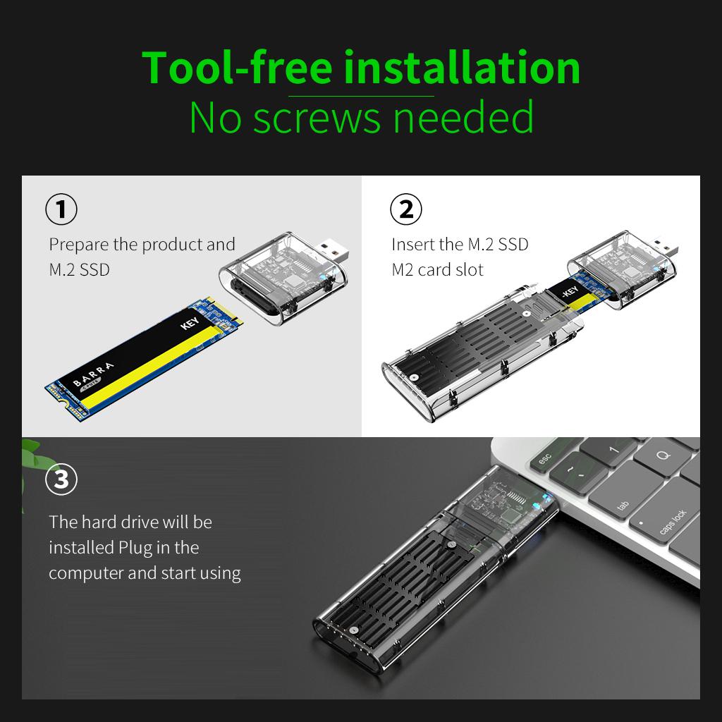 Trường hợp SSD M2 mới