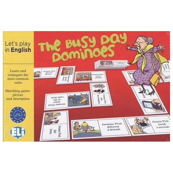 Sách ngoại văn: ELI Language Games - The Busy Day Dominoes