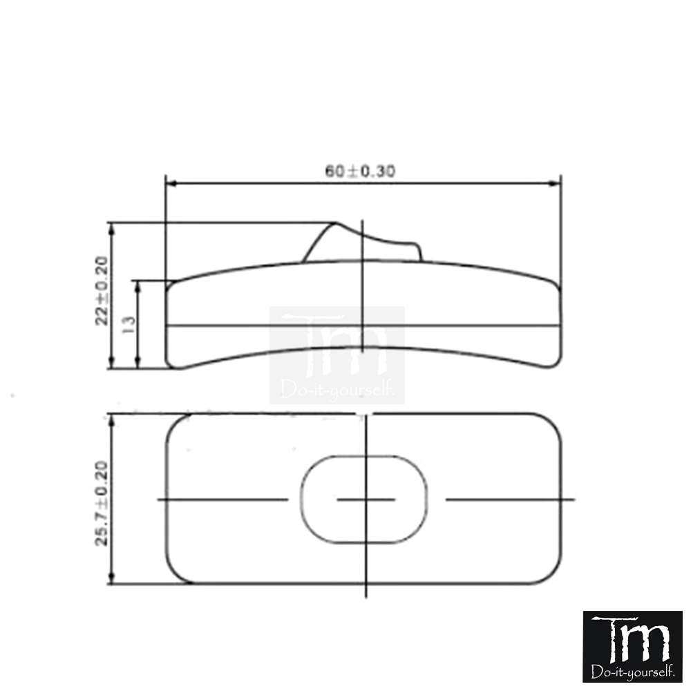 Công Tắc Quả Nhót KCD1-112