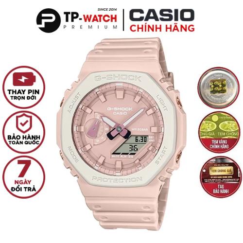 Đồng Hồ Unisex Dây Nhựa Casio G-Shock GA-2110SL-4A7DR Carbon Core | GA-2110SL-4A7