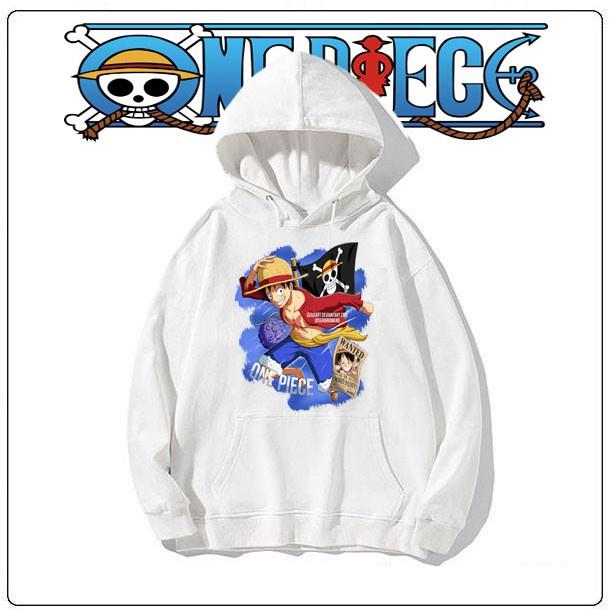 [ONE PIECE HOT ] Áo Hoodie Nỉ Anime One Piece Mũ Rơm Cực HOT - 1