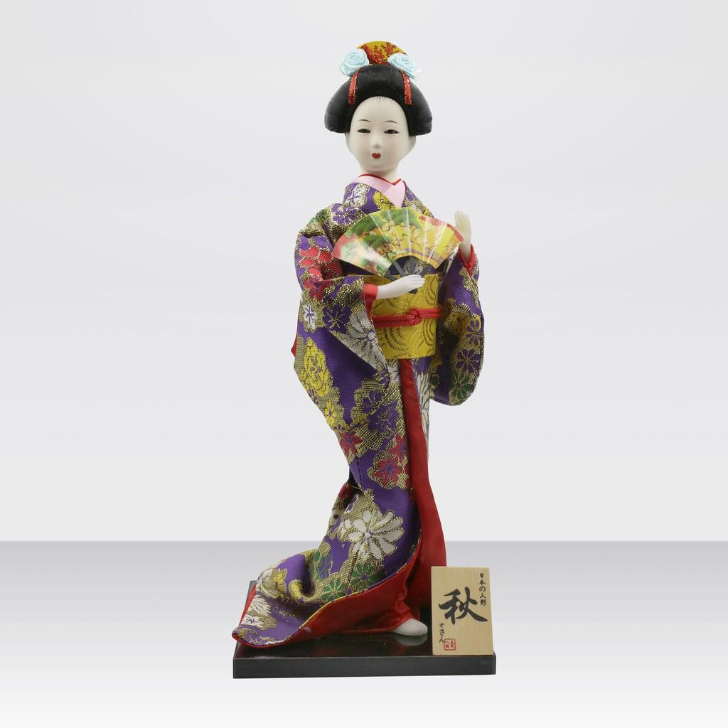 Búp bê Geisha cao 30cm mặc trang phục truyền thống Nhật Bản - mẫu Y04