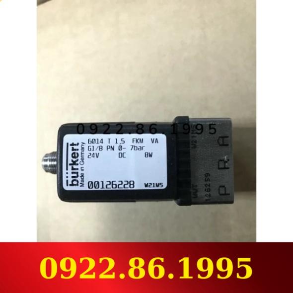 Van Điện Từ Ba Chiều Hai Vị Trí Burkert 6014c2.0 Của Đức 6013a1-5 24vd