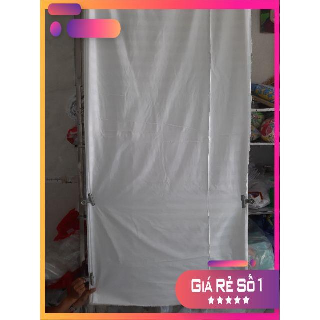 Drap trắng sọc 3 phân đủ kích thước nệm từ 15_27cm