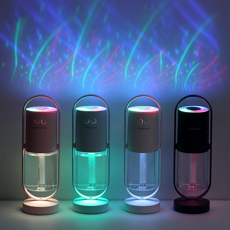 200Ml USB Máy Tạo Độ Ẩm Không Khí Magic Bóng Đèn Chiếu Sáng Ban Đêm Siêu Âm Thanh Nhà Máy Tạo Độ Ẩm Phun Sương Làm Văn Phòng Mini Để Bàn Máy Lọc Không Khí Phun Sương Tạo Ẩm Hình Ếch Con