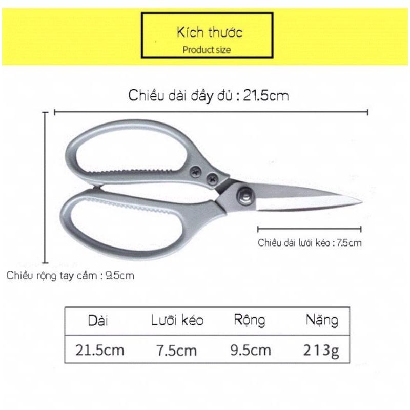 Kéo Nhật đa năng cắt xương gà siêu sịn