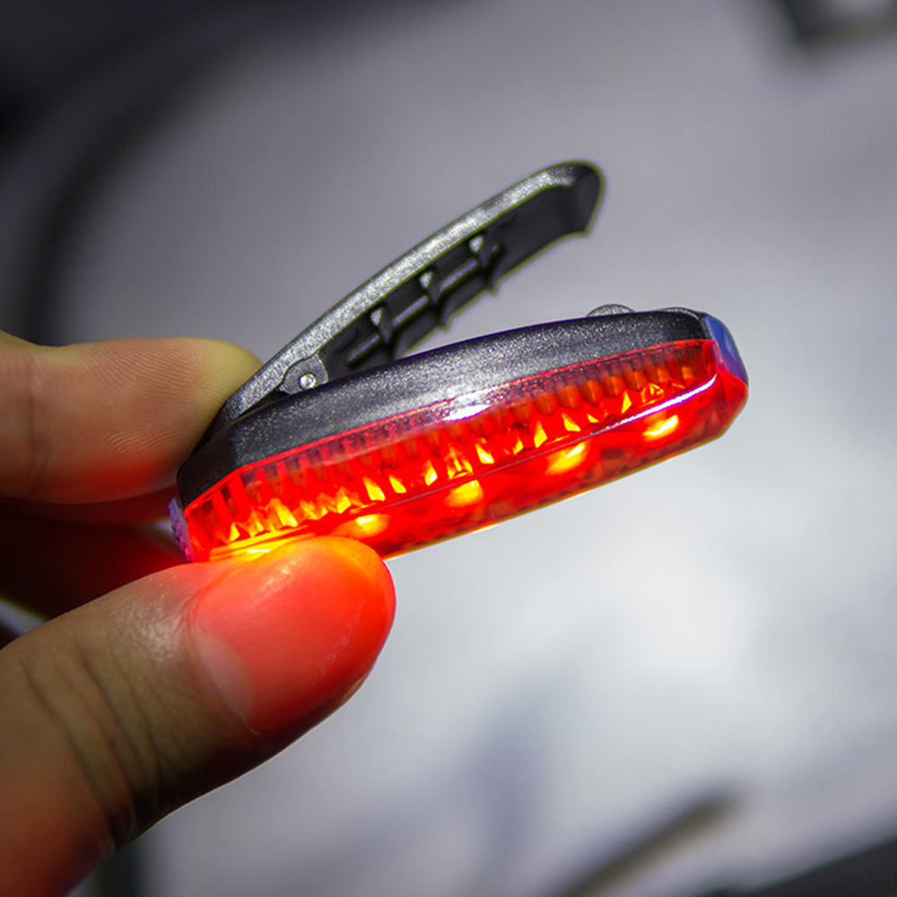 Đèn Hậu Cảnh Báo Đa Chức Năng Có Thể Sạc Lại Chạy Xe Đạp Ban Đêm