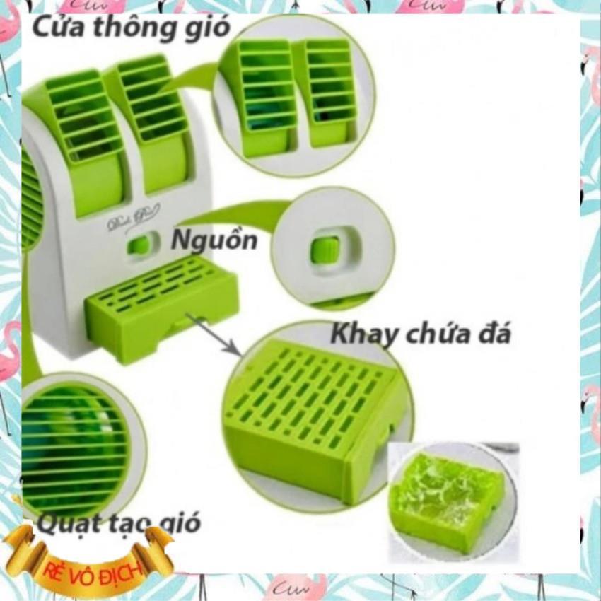 ️️ Quạt điều hòa hơi nước mini- Green-206128-3 ️Evoucher️