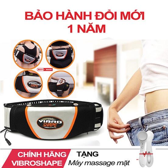 Đai massage rung nóng Vibro Shape giá rẻ Bạn mong muốn có một thân hình cân đối
