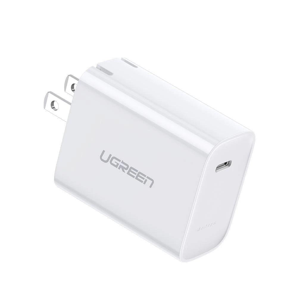 Ugreen UG70725CD127TK 30W bộ sạc siêu nhanh 1 cổng type c PD Power Delivery 3.0 màu trắng - HÀNG CHÍNH HÃNG