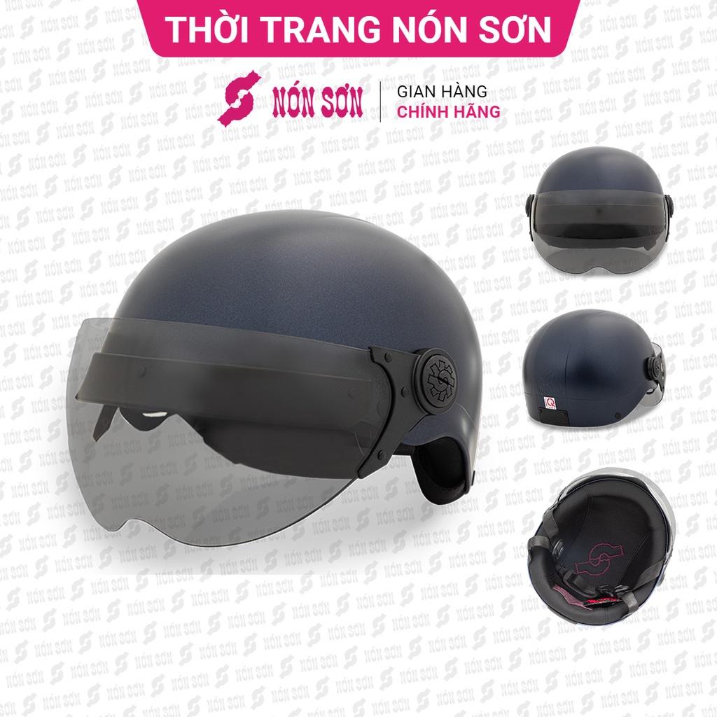 Mũ bảo hiểm có kính NÓN SƠN chính hãng KT-XH474