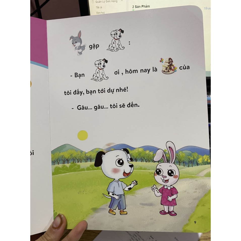 Truyện tranh tư duy cho bé tập nói, tập đọc
