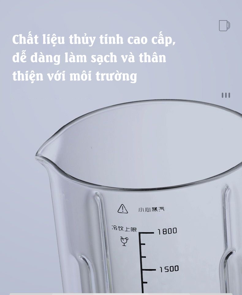 Máy Làm Sữa Hạt, Xay Và Nấu Đa Năng Rulax Công Suất 1000W - Hàng Chính Hãng