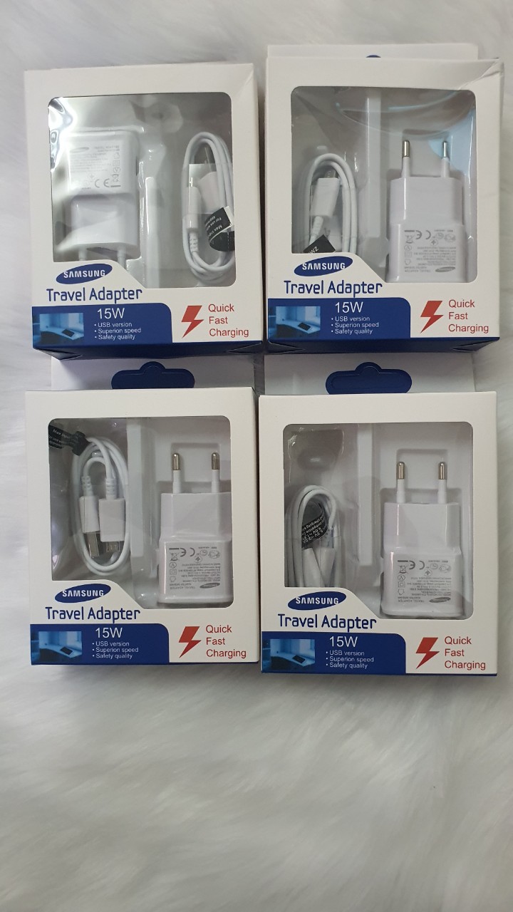 Bộ Củ Sạc Và Dây cáp Sạc Samsung Micro USB Dùng Cho Điên Thoại Android - Hàng chính hãng