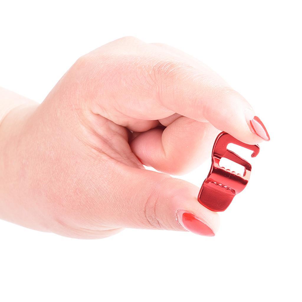 10Pcs Sturdy Hook Webbing Quick Release Buckle for Backpack Bag S Red