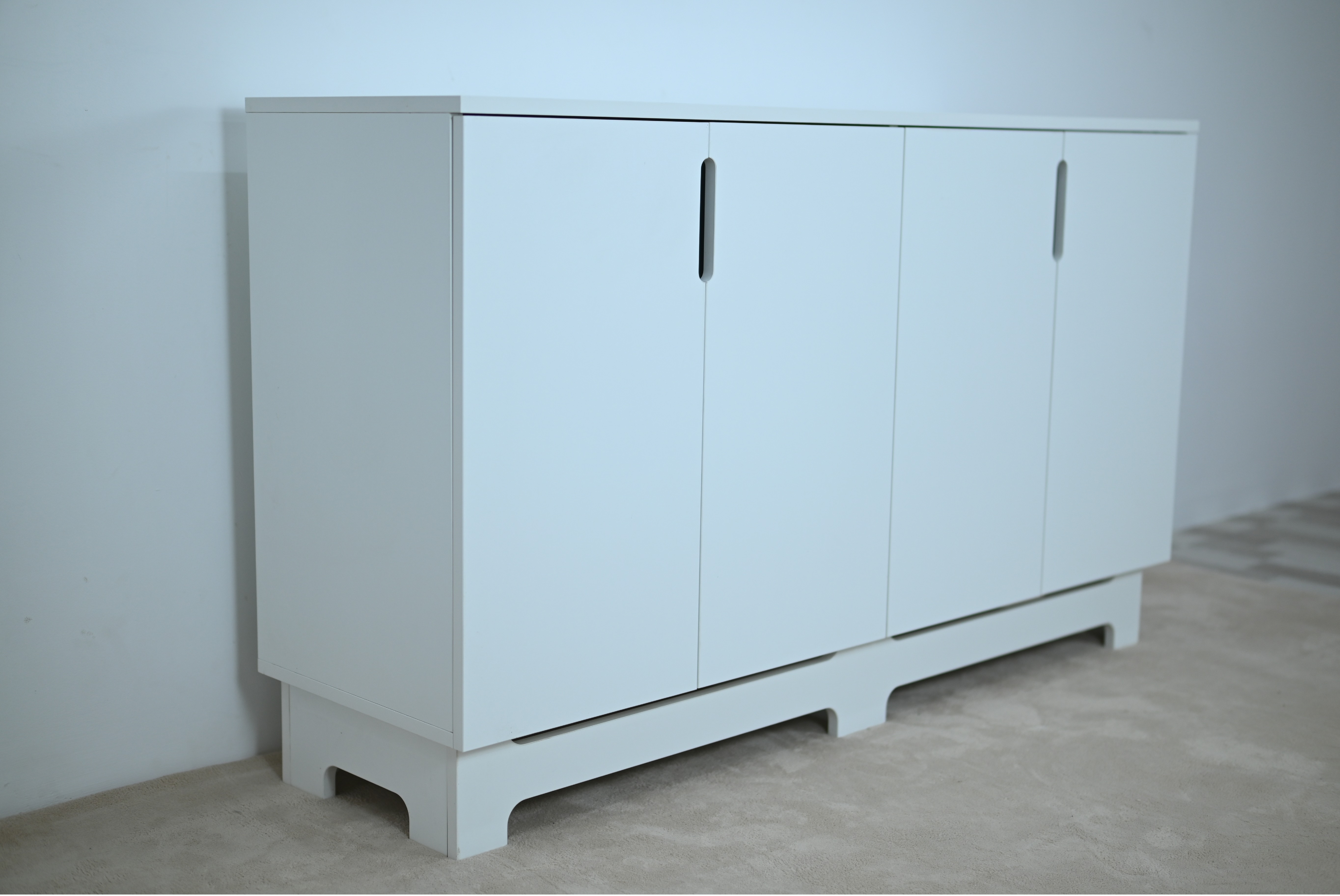 [Happy Home Furniture] MOLLY, Tủ lưu trữ 4 cánh mở, 140cm x 40cm x 82cm ( DxRxC), TCM_105