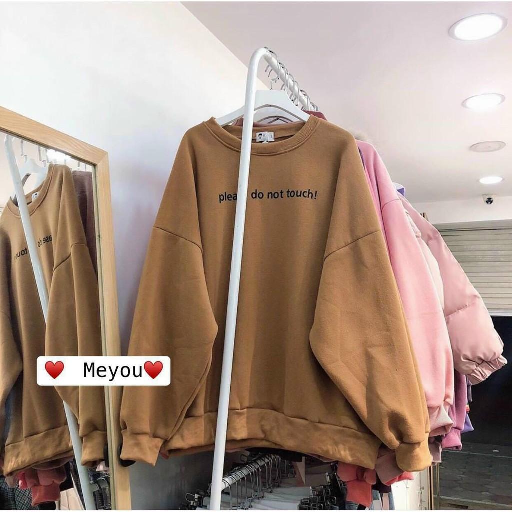 Áo sweater - Áo nỉ bông tay dài UNISEX