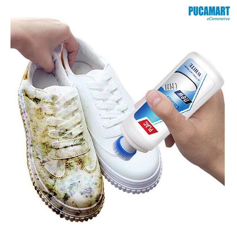 Chai Làm Sạch Giày Dép Túi Xách, Lọ Xịt Chà Trắng Giày Dép
