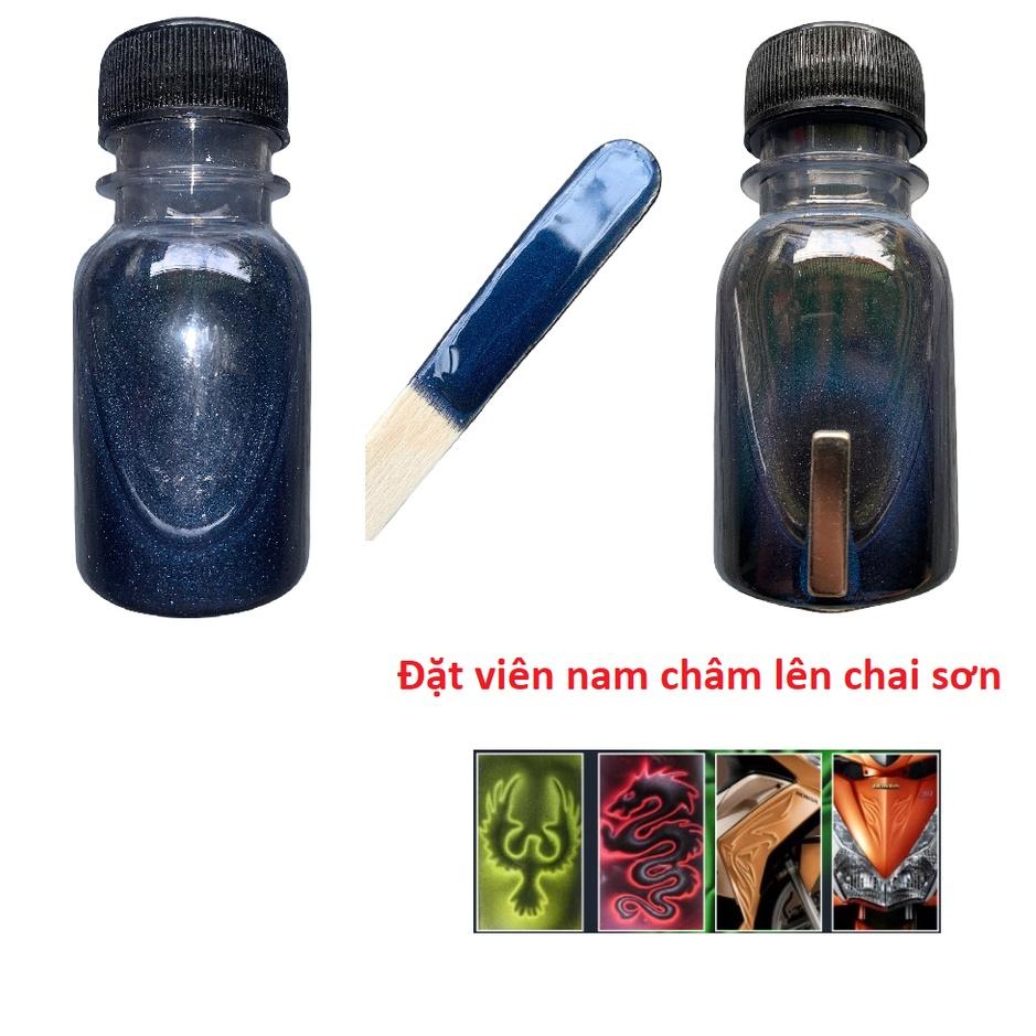 50g Sơn Từ Tính tạo hình 3D màu Xanh Dương Đậm